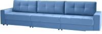 Диван Mio Tesoro Манчестер 292 1.5ек-1.5ек-1.5ек (840 синий)