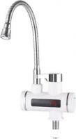 Проточный электрический водонагреватель-кран Unipump BEF-001-02 с дисплеем и гибким изливом