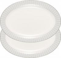 Набор тарелок Gipfel Caroline 42931 (2шт, белый)