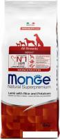 Сухой корм для собак Monge All Breeds Adult Monoprotein Lamb with Rice and Potatoes (для взрослых с