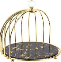 Блюдо Nouvelle Черный мрамор 1180056