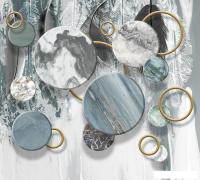 Фотообои Vimala Круги из камня 270x300