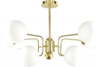 Люстра средней высоты Mirastyle XL-21001/10 BRASS+WG