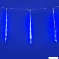 Световой дождь Uniel ULD-E1505-336/DTK BLUE IP44 TWISTED METEOR UL-00000167