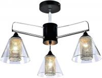 Люстра средней высоты Aitin Pro НПБ 02-3x60-105 DA5119C/3 (черный/хром)