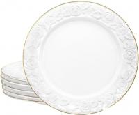 Набор тарелок Lenardi Белая Роза 109-161 (6шт)