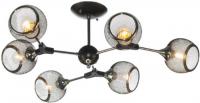 Люстра средней высоты Aitin Pro НПБ 02-6x60-105 N6093/6 (черный/хром)
