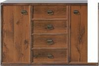 Тумба Black Red White Индиана JKOM 2d4s (дуб саттер)