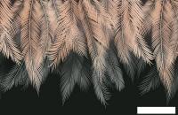 Фотообои Citydecor Пальмовые листья 400х260 бежевый-серый