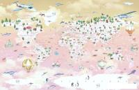 Фотообои Citydecor Детская Карта мира 355 400x260