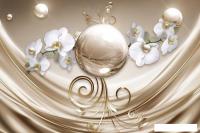 Фотообои Vimala Шар и орхидеи 270x400