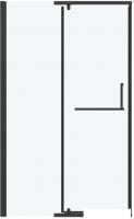 Душевая дверь Grossman Pragma 100x195 100.K33.03.100.21.00 (черный матовый/стекло прозрачное)
