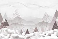 Фотообои Vimala Горы в облаках 270x400