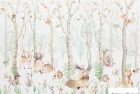 Фотообои Vimala Лесные звери 270x400