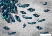 Фотообои Vimala Перья павлина 270x400