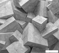 Фотообои Vimala Серые кубы в пространстве 270x300