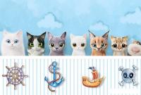 Фотообои Vimala Детские коты 270x400