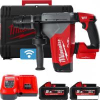 Перфоратор Milwaukee M18 FUEL M18ONEFHPX-552X 4933478496 (с 2-мя АКБ, кейс)