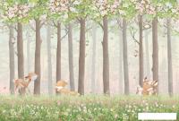 Фотообои Vimala Олени на поляне 270x400