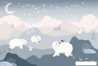 Фотообои Vimala Полярные медведи 270x400
