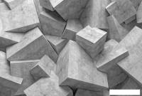 Фотообои Vimala Серые кубы в пространстве 270x400