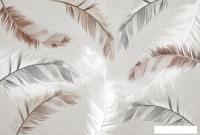 Фотообои Vimala Перья на бетоне 270x400