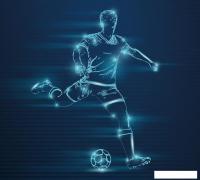 Фотообои Vimala Футболист 6 270x300