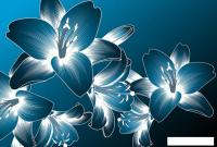 Фотообои Vimala Рисованные цветы 7 270x400