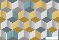 Фотообои Vimala Большие шестиугольники 270x400