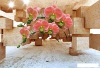 Фотообои Vimala Орхидеи и кубы 270x400