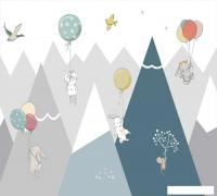 Фотообои Vimala Горы и зайцы 270x300