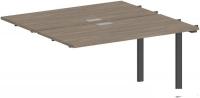 Стол Norden Приставка 120x123.8x75 SG.211.OD.63.AN (антрацит/дуб темный)