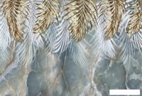 Фотообои Vimala Пальмовые листья на мраморе 2 270x400