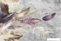 Фотообои Vimala Перья на штукатурке 270x400