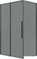 Душевой уголок Grossman Galaxy 100x80x195 120.K33.01.1080.42.10 (графит сатин/стекло тонированное)