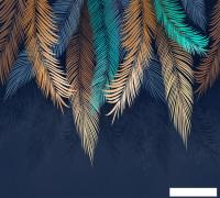 Фотообои Vimala Листья тиффани 270x300