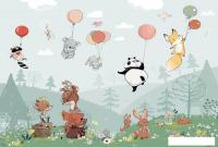 Фотообои Vimala Звери над поляной 270x400