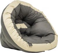 Кресло-мешок Mio Tesoro 4с0012тр (М, серый/бежевый)