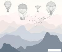 Фотообои Vimala Полет в горах 270x300