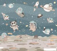 Фотообои Vimala Животные в космосе 270x300