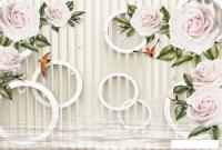 Фотообои Vimala Розы с кольцами 270x400