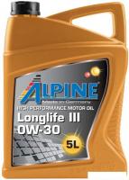 Моторное масло Alpine Longlife III 0W-30 5л