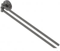 Держатель для полотенца Cezares RELAX-THD-S-GM (оружейная сталь)