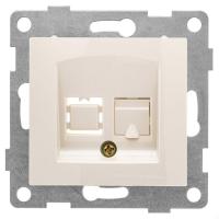 Розетка телефонная Gusi Electric Bravo С10Т1-003