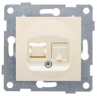 Розетка телефонная Gusi Electric Ugra С11Т1-003