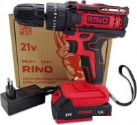 Ударная дрель-шуруповерт RINO DRL2-1 (с 1-им АКБ)