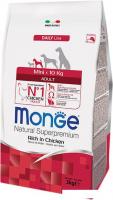 Сухой корм для собак Monge Mini Adult Rich in Chicken 3 кг