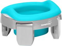 Дорожный горшок Roxy Kids HandyPotty 3 в 1 HP-255G (серый/мятный)