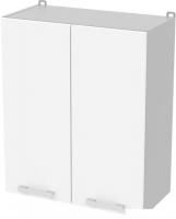 Шкаф навесной Интерлиния Компо ВШС60-720-2дв (белый платинум)