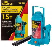 Бутылочный домкрат KingTul KT-T91504 15т